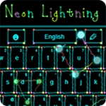 Logo of Neon Lightning Keyboard android Application 